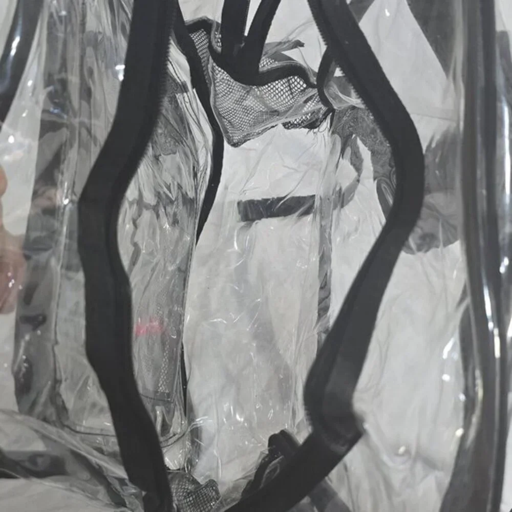Eurogear Clear Backpack Stadium Approved Security Bag One Size‎ Clear Excellent